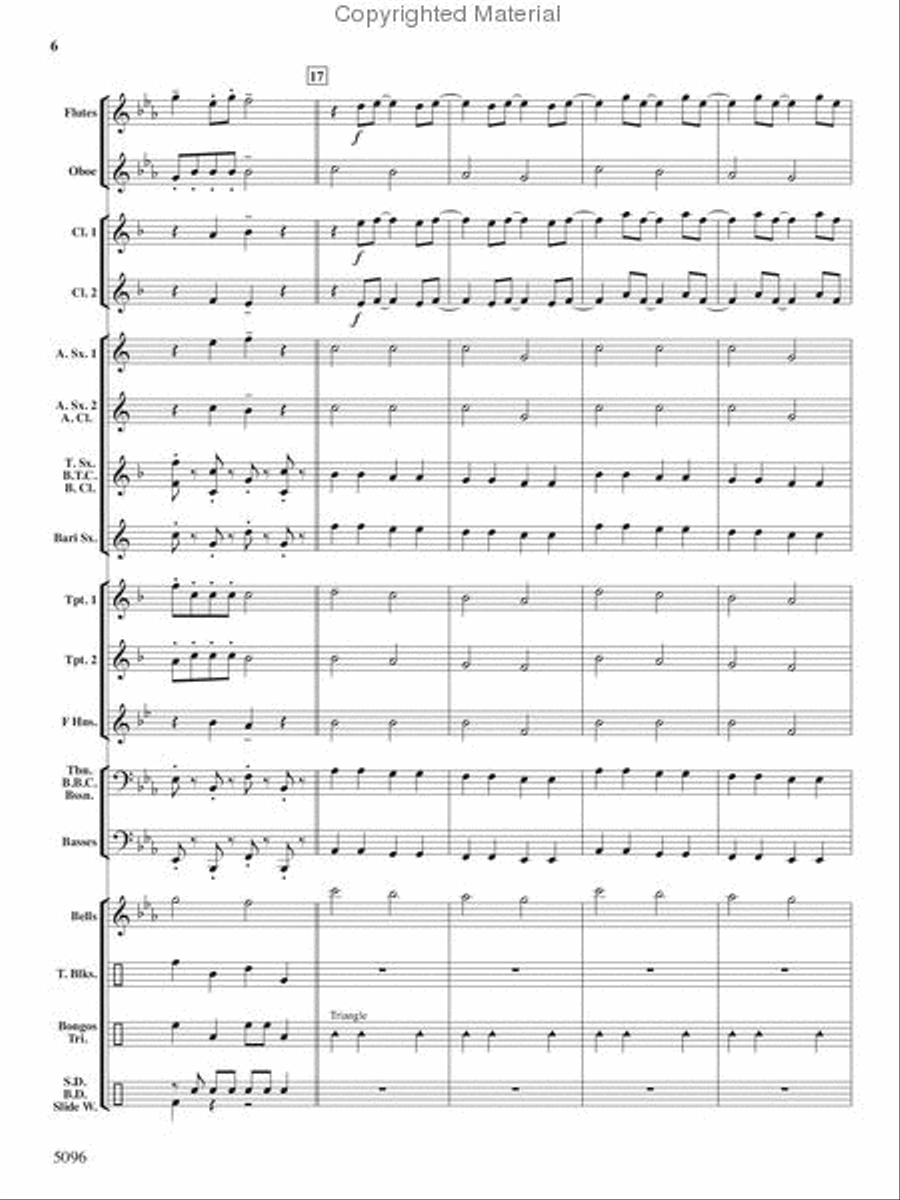 Portly Penguin Parade Concert Band scores gallery preview page 5