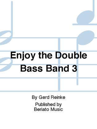 Book cover for Enjoy the Double Bass Band 3
