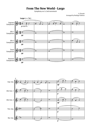 Largo (2nd movement of the Symphony no. 9 'From The New World')