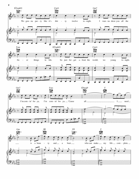 Where Are U Now by Justin Bieber - Piano, Vocal, Guitar - Digital Sheet  Music