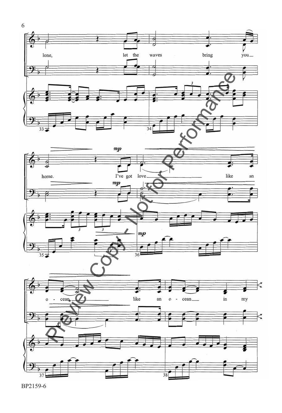 Like a River In My Soul - SATB 4-Part scores gallery preview page 7
