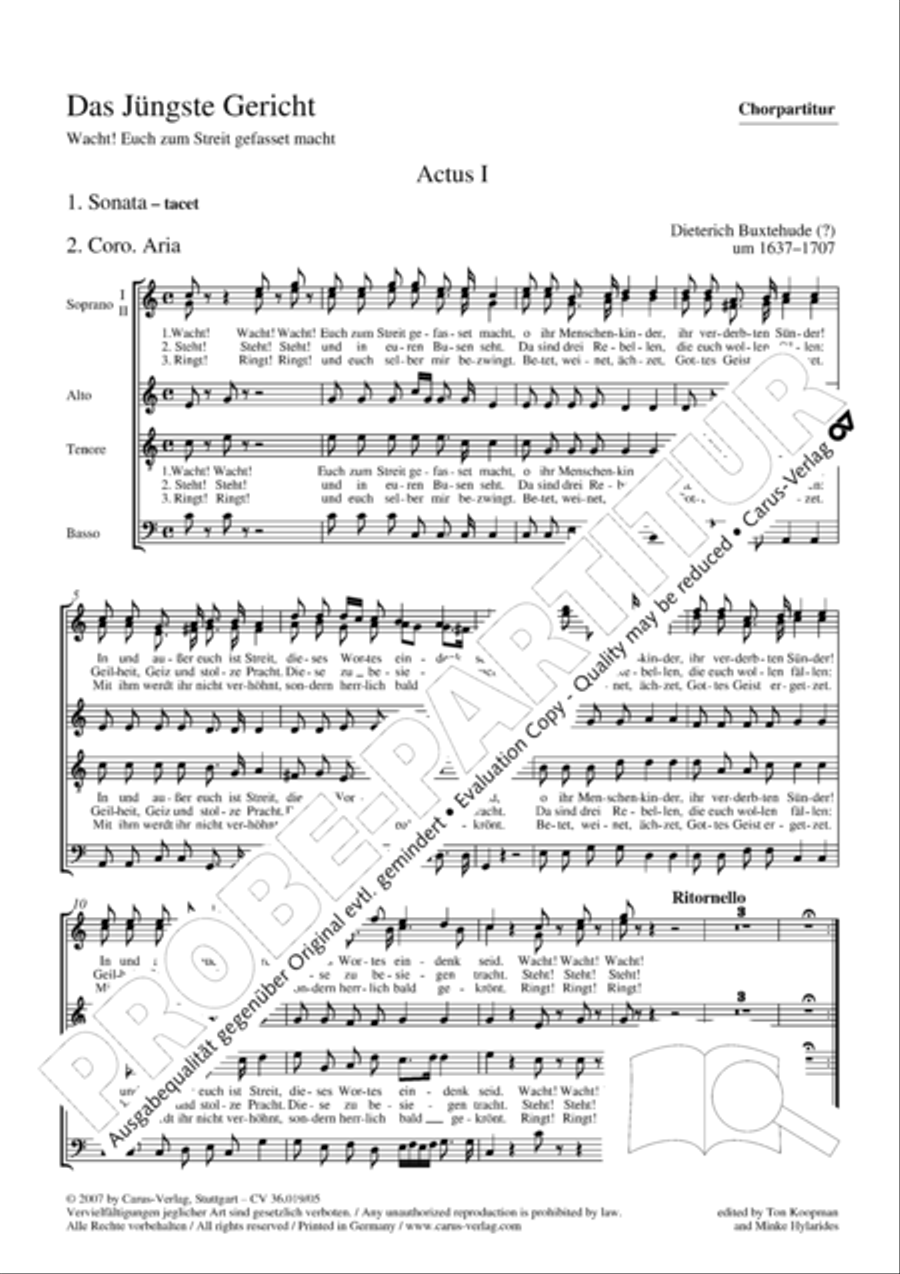 Last Judgment (Das jungste Gericht) SSATB scores gallery preview page 2