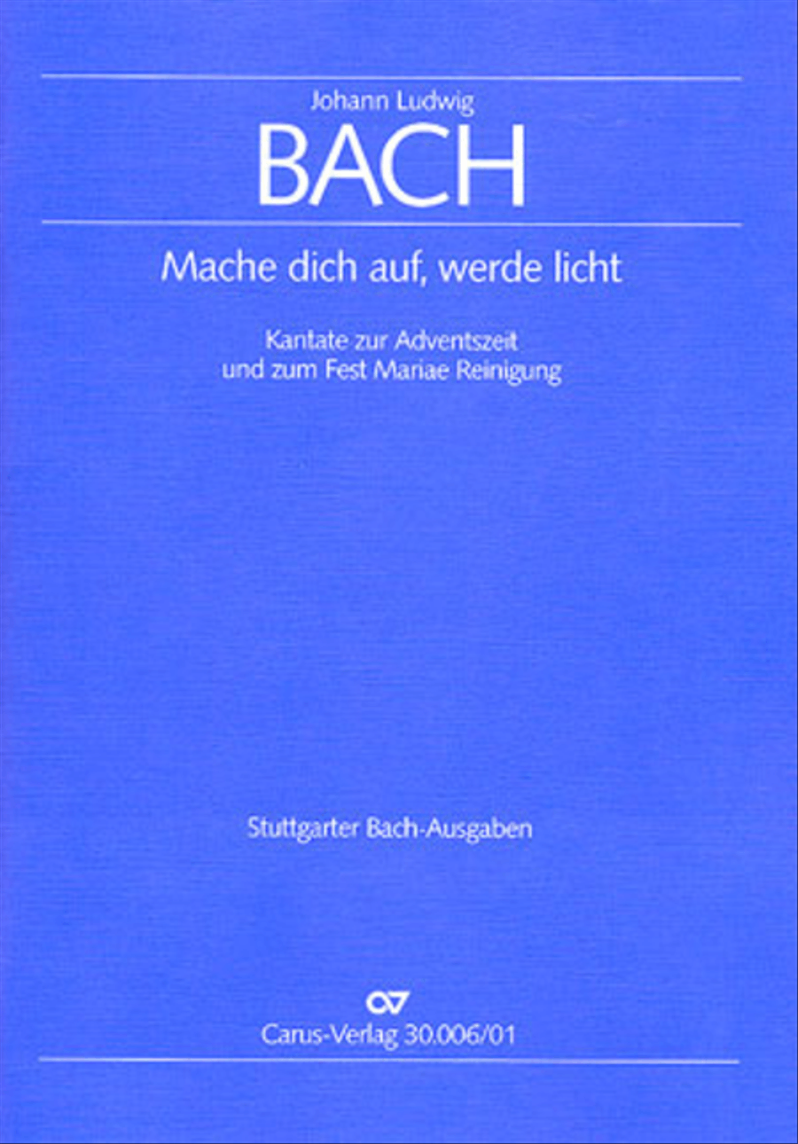 Rise up and shine (Mache dich auf, werde licht) 4-Part scores gallery preview page 1