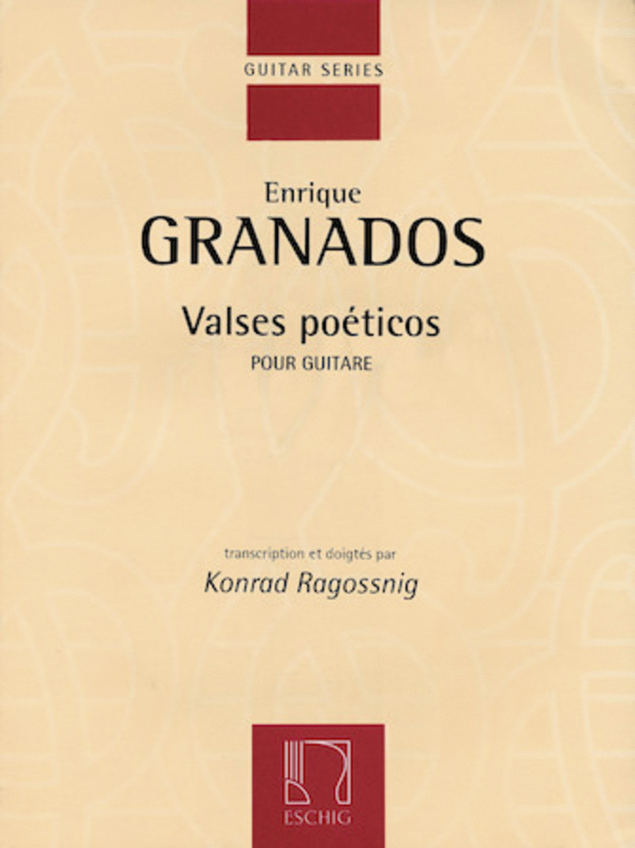 Valses Poéticos Acoustic Guitar scores gallery preview page 1