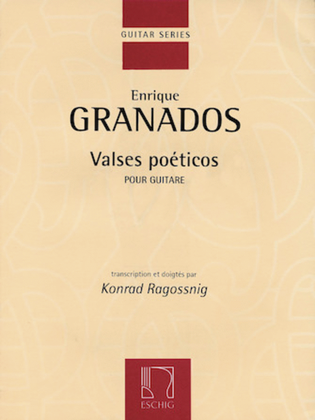 Book cover for Valses Poéticos