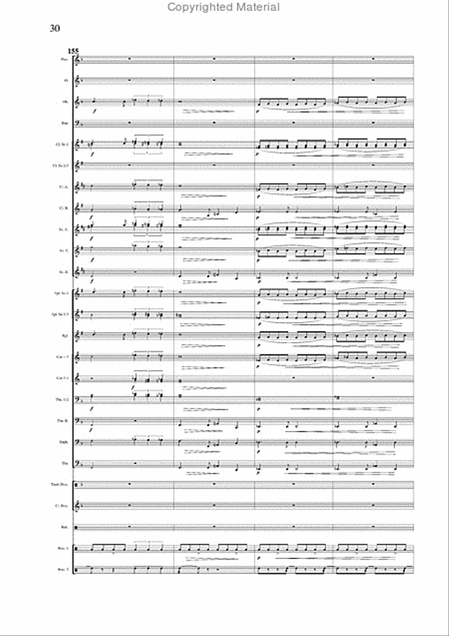 Salvador Medley Concert Band scores gallery preview page 19