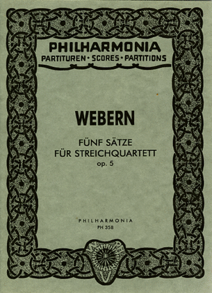 Book cover for Fifth Movement from String Quartet, Op. 5