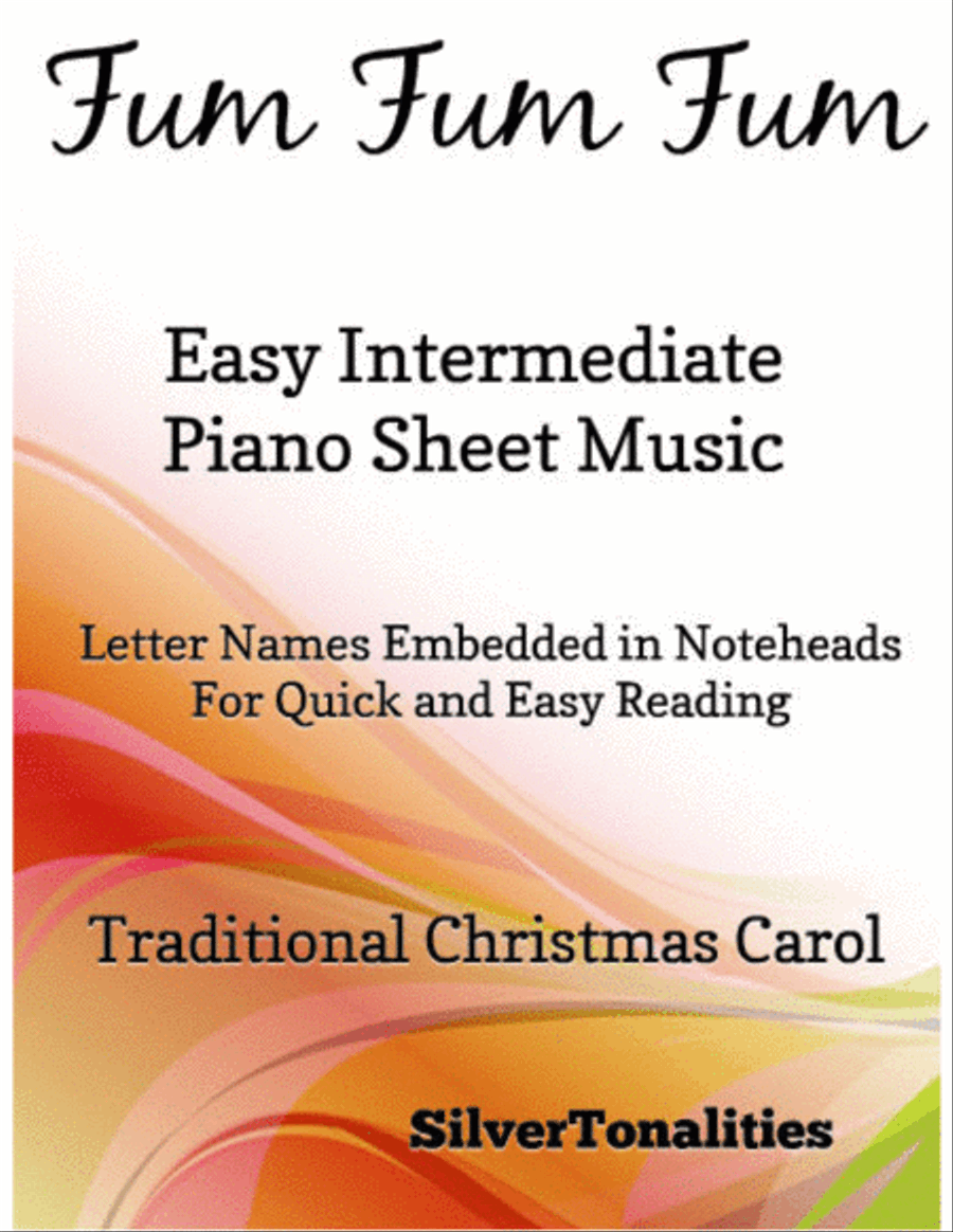 Fum Fum Fum Easy Intermediate Piano Sheet Music Easy Piano scores gallery preview page 1