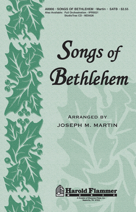 Book cover for Songs of Bethlehem