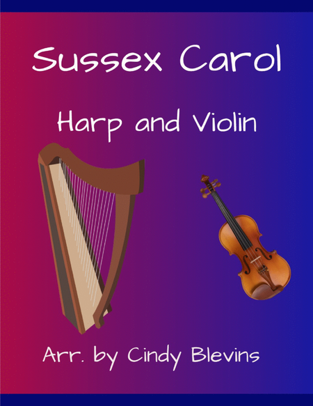 Sussex Carol, for Harp and Violin image number null