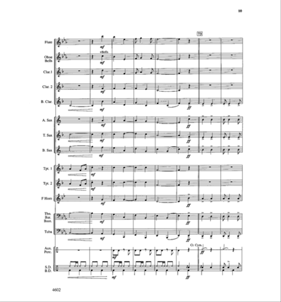 Band Avenue Concert Band scores gallery preview page 10