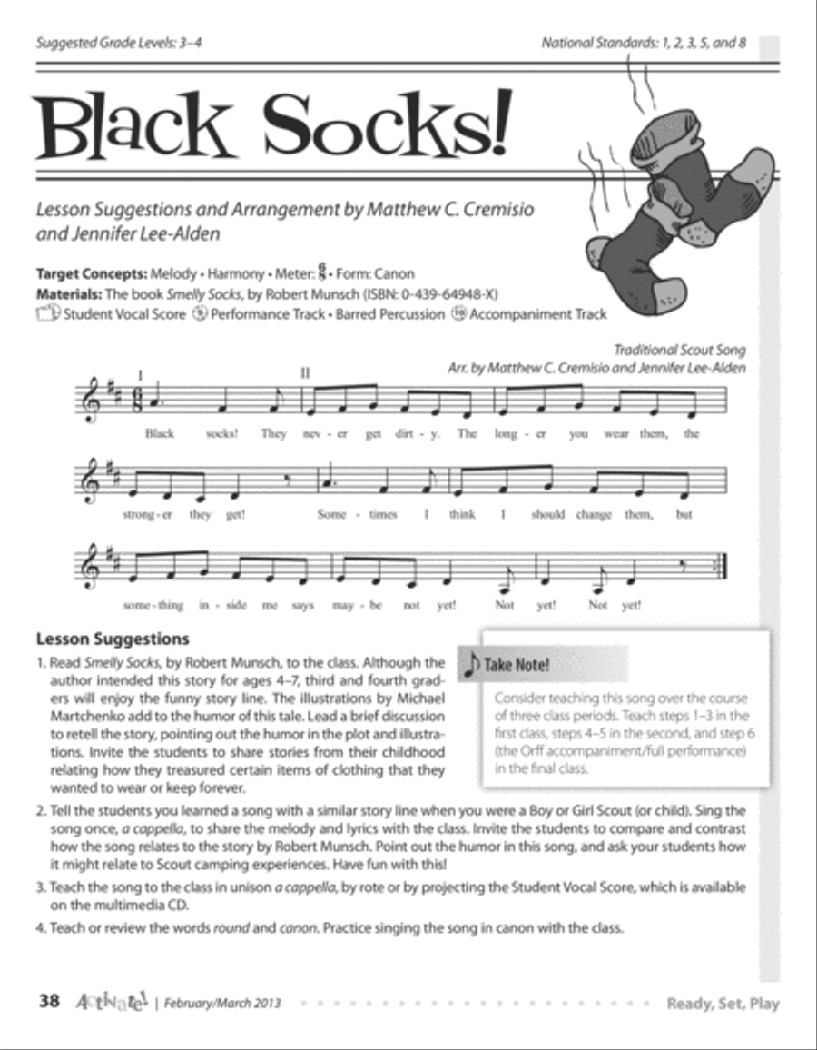 Activate! Feb/Mar 13 Activate! Feb/Mar 13 Unison Choir scores gallery preview page 5