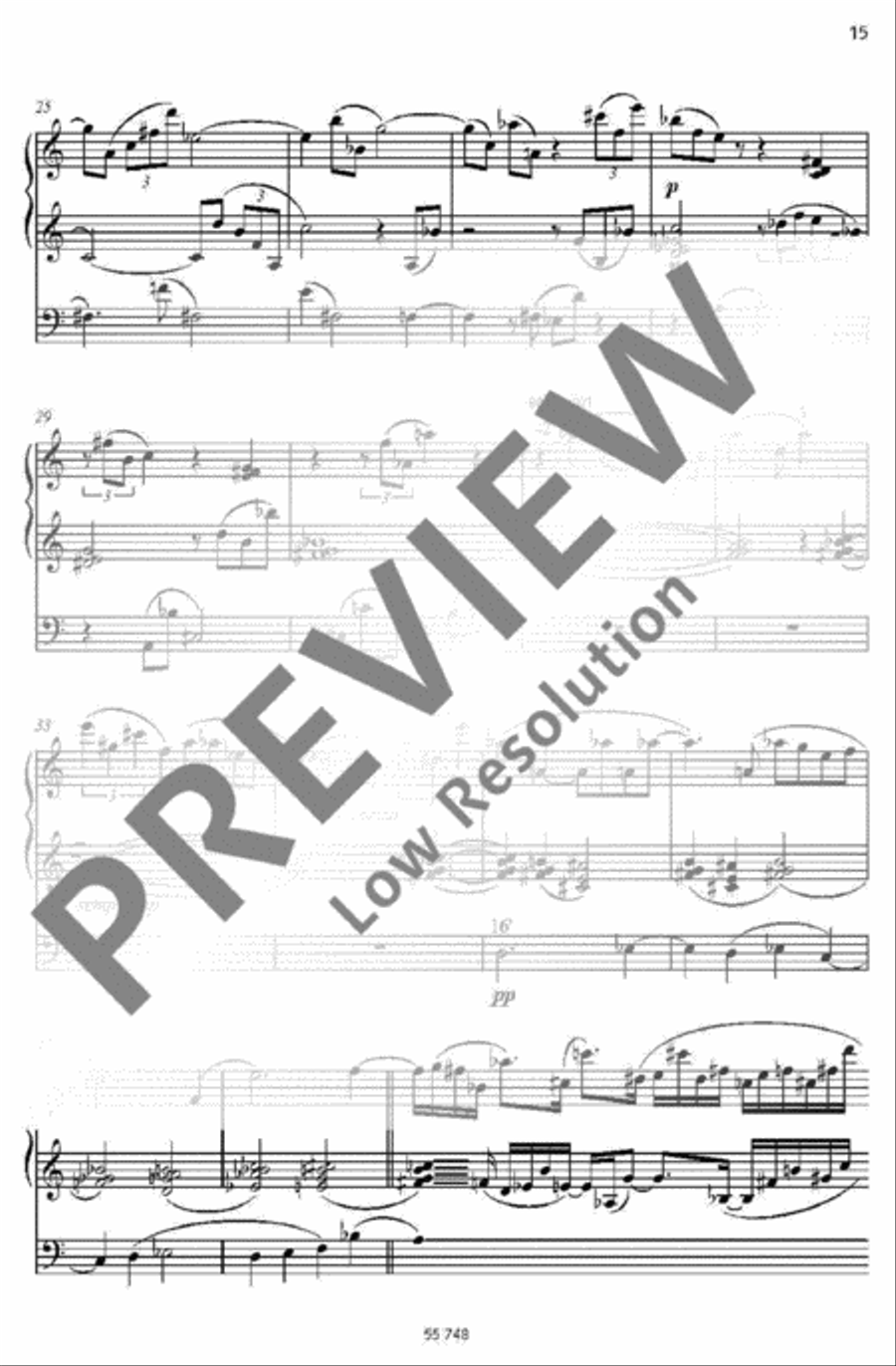 Rosa mystica Organ scores gallery preview page 15