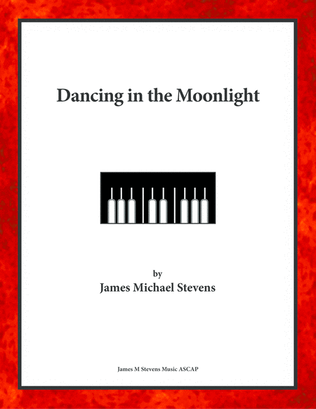 Book cover for Dancing in the Moonlight - Romantic Piano