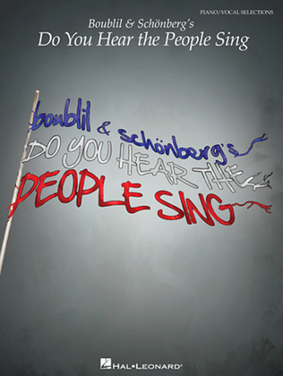 Book cover for Boublil & Schonberg's Do You Hear the People Sing
