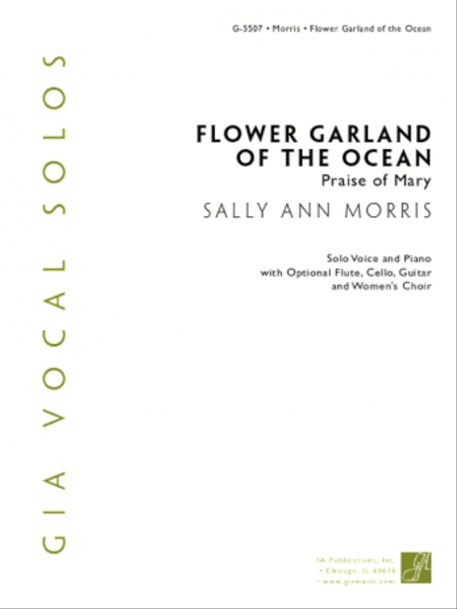 Flower Garland of the Ocean - Instrument edition Flute scores gallery preview page 1