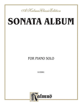 Book cover for Sonata Album, Volume 1