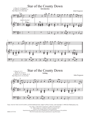 Book cover for Star of the County Down (Introduction and Accompaniment)