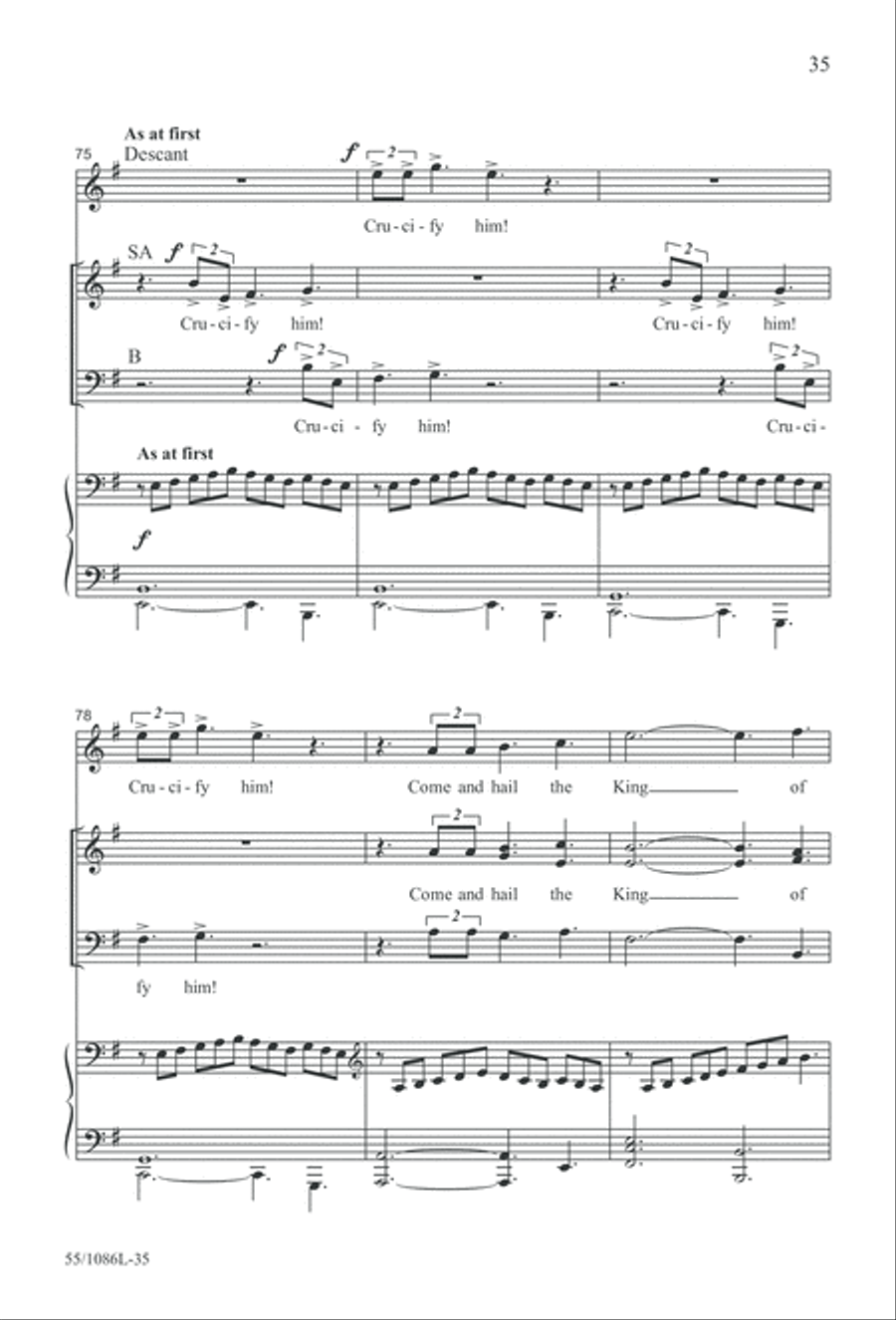 Out of the Shadows 3-Part scores gallery preview page 35