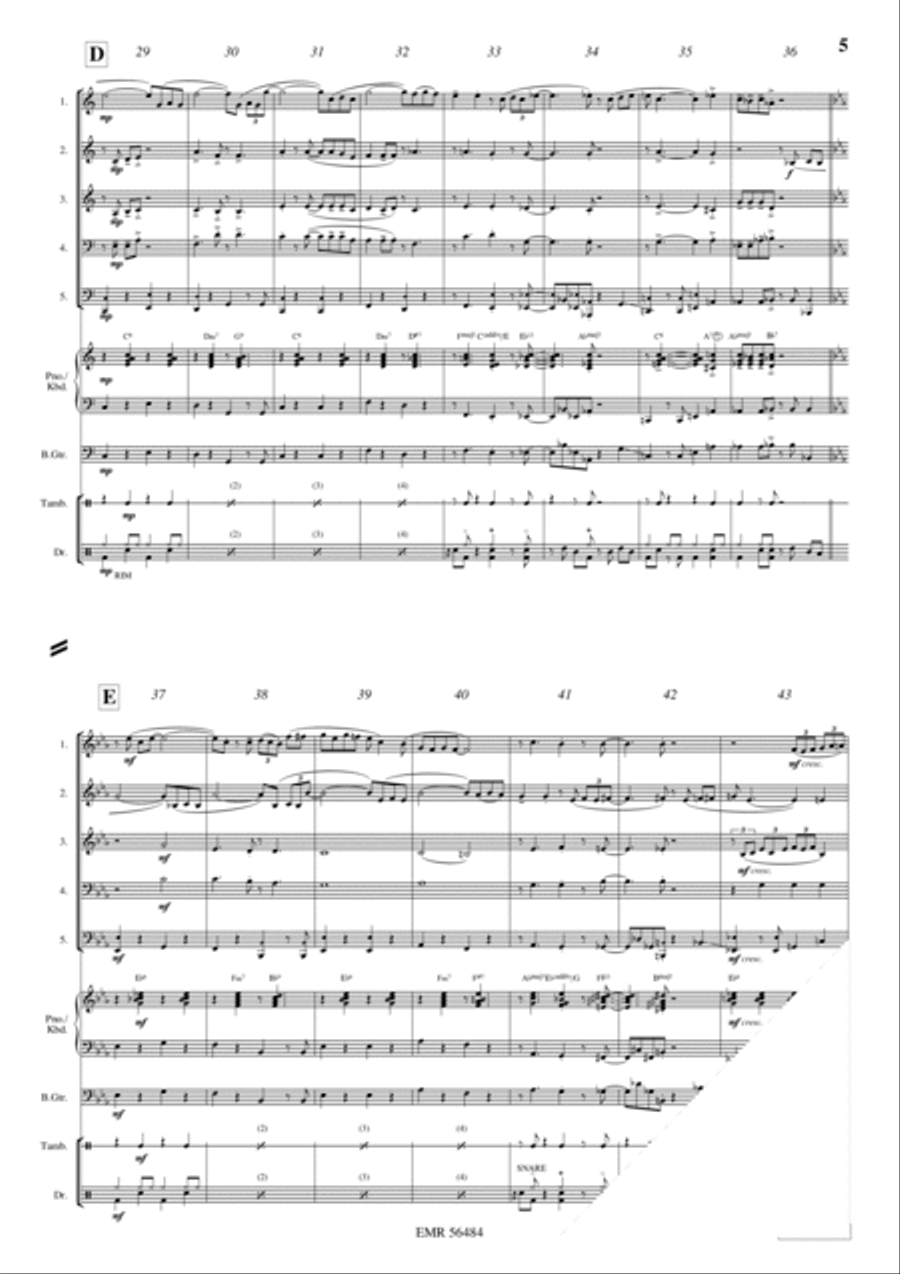 Makin' Whoopee Brass Quintet scores gallery preview page 5
