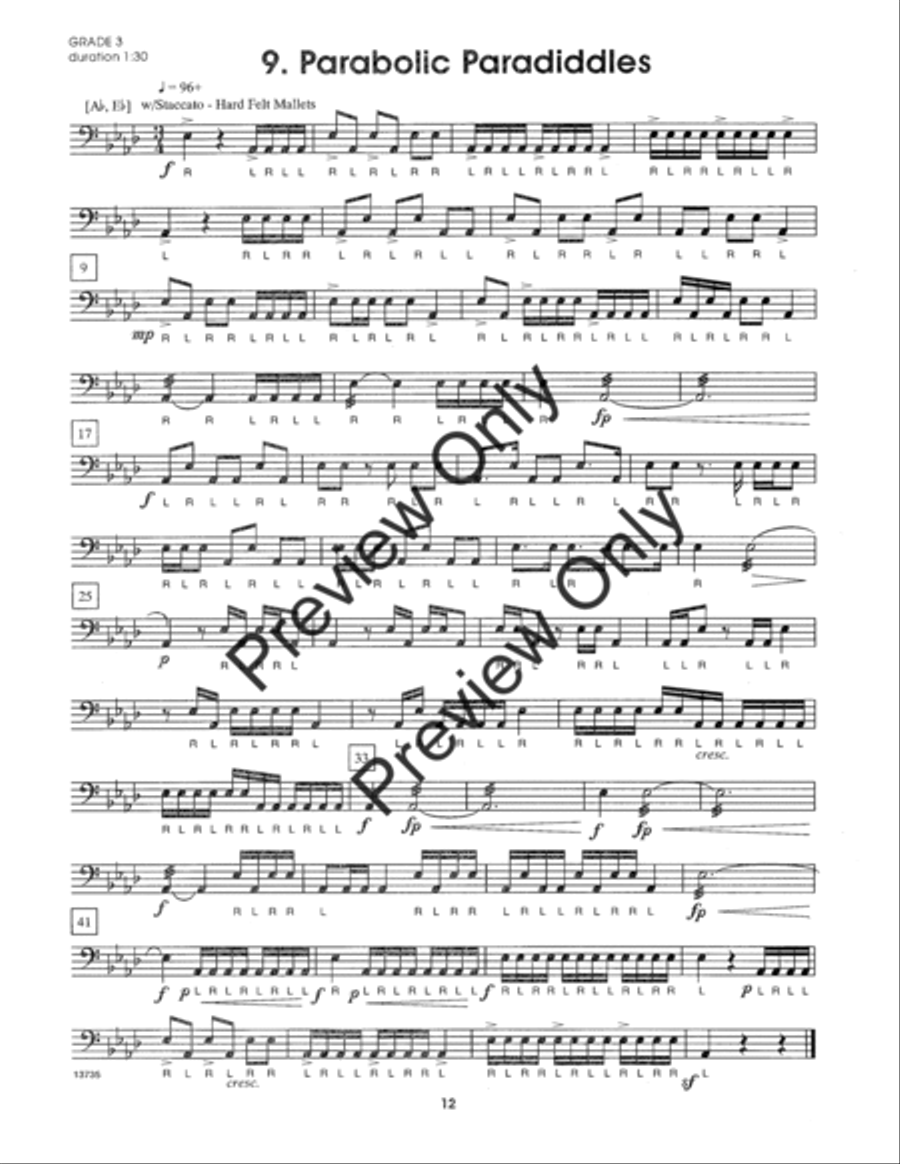 Contest Solos For The Young Timpanist