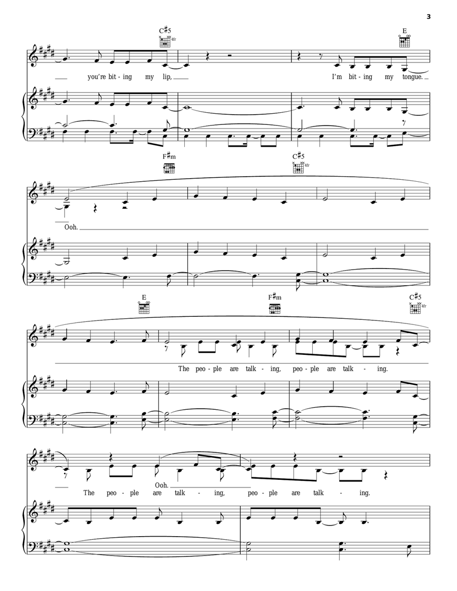 A World Alone A World Alone Acoustic Guitar scores gallery preview page 3
