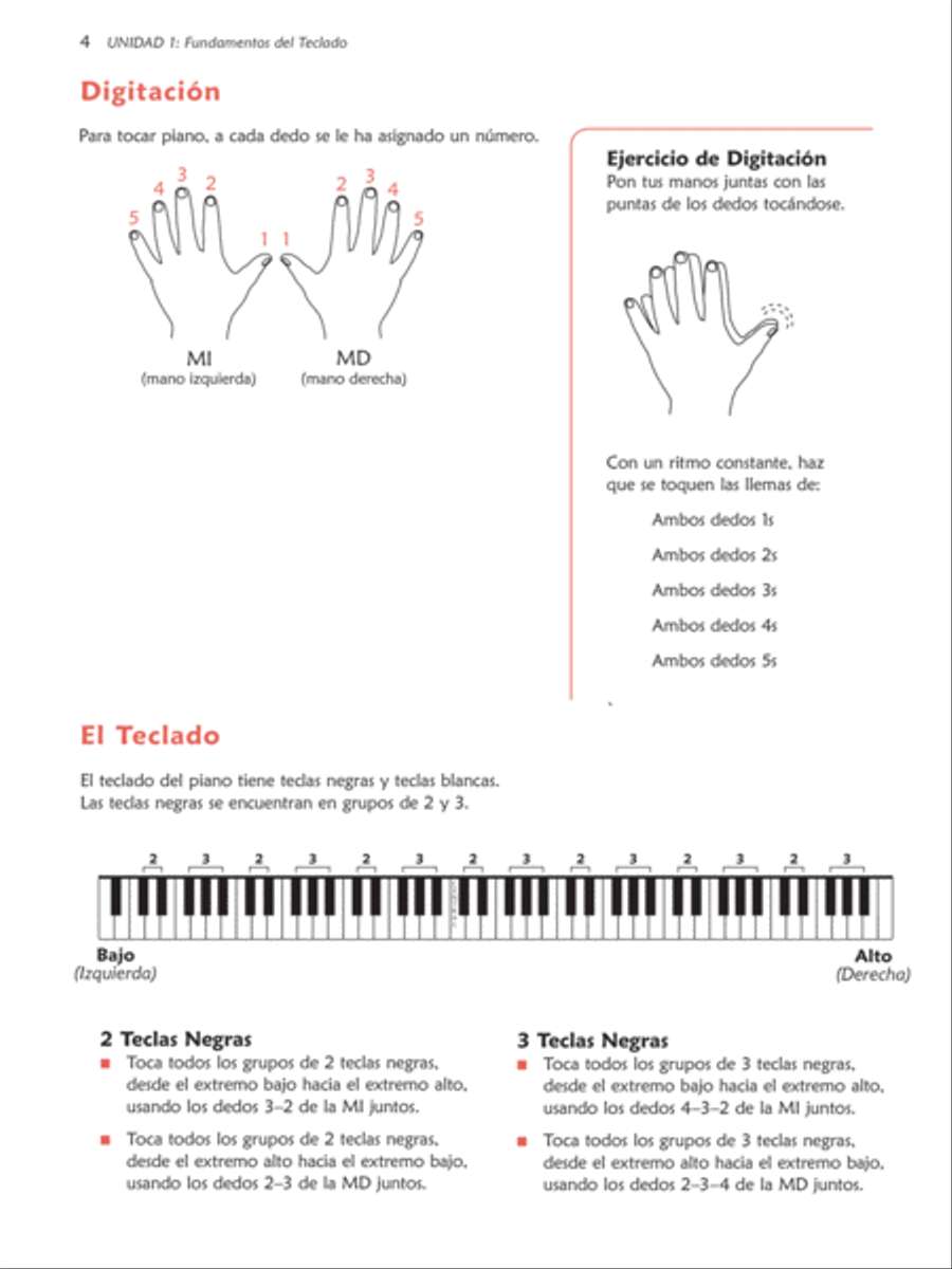 Premier Piano Express--Spanish Edition Piano Method scores gallery preview page 5