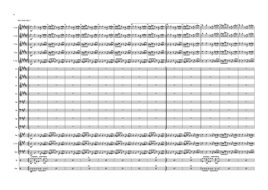 River Deep - Mountain High Jazz Ensemble scores gallery preview page 4