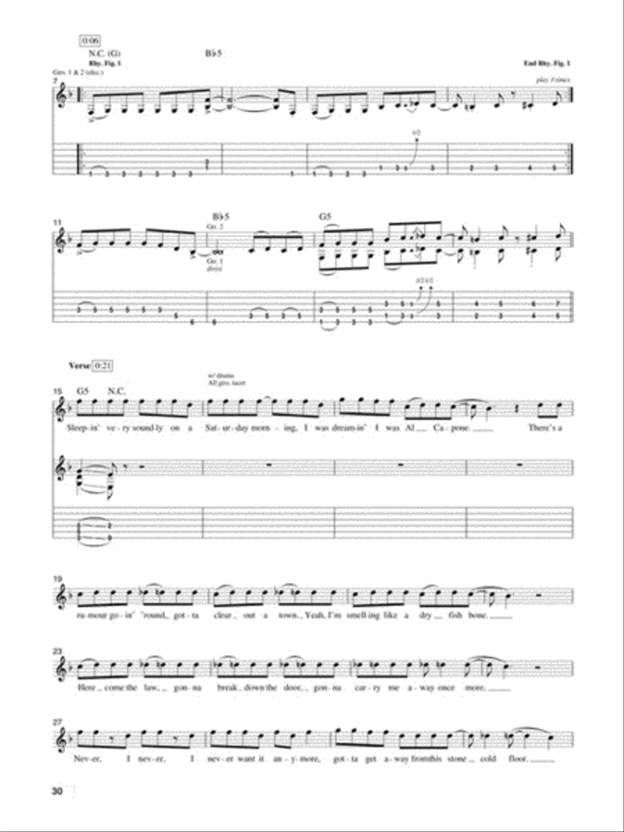 The Best of Queen Electric Guitar scores gallery preview page 5
