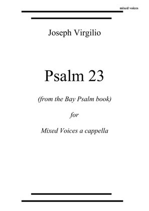 Psalm 23 for mixed voices a cappella