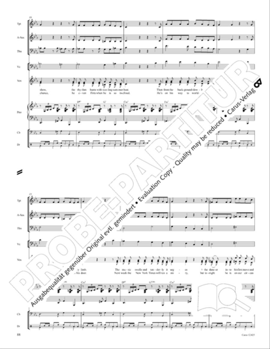 Circus Allegro Circus Allegro Choir scores gallery preview page 89
