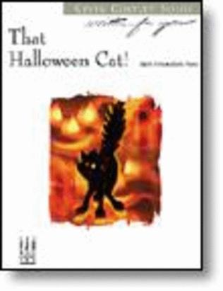 Book cover for That Halloween Cat!
