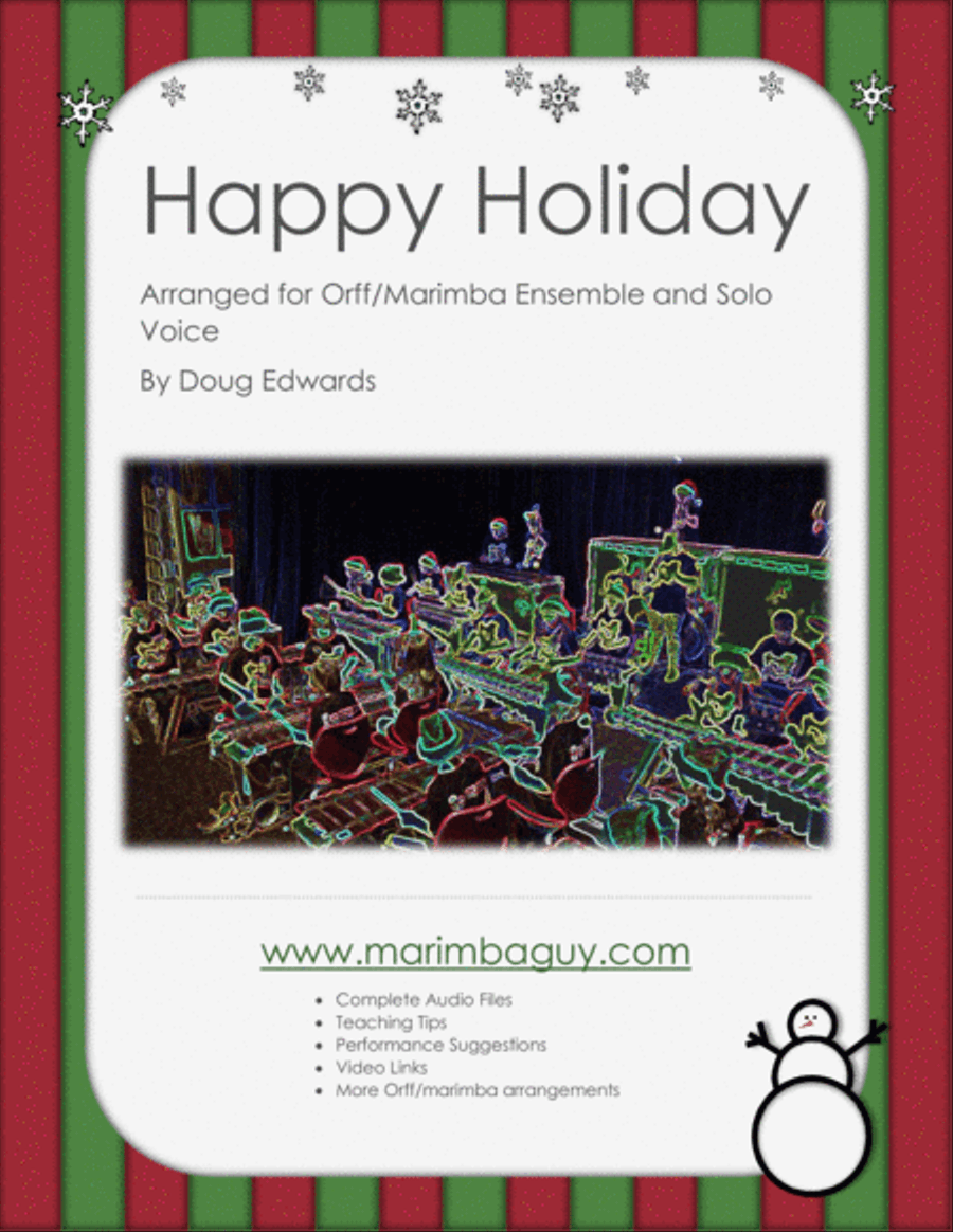 Happy Holiday by Irving Berlin Large Ensemble - Digital Sheet Music