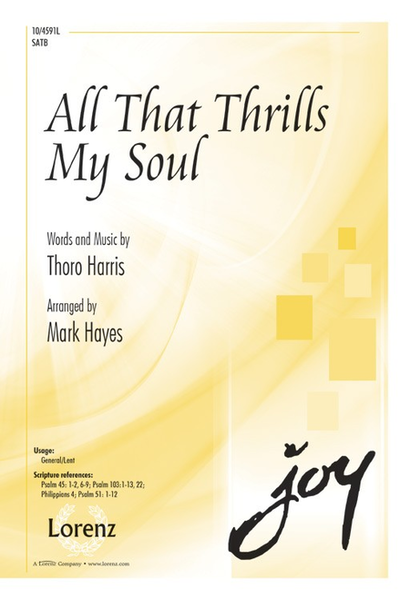 All That Thrills My Soul image number null