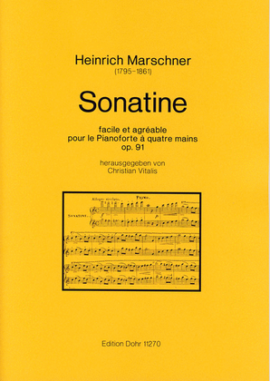 Sonatine facile et agréable pour le Pianoforte à quatre mains C-Dur op. 91