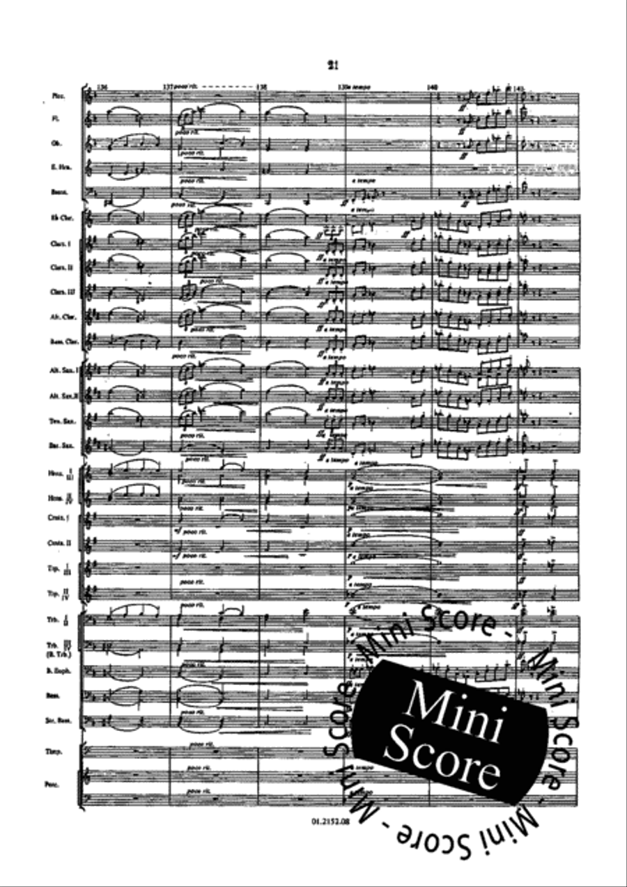 Le Roi D'Ys Concert Band scores gallery preview page 27