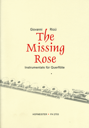 The Missing Rose, Instrumentals (mit Akkordsymbolen).