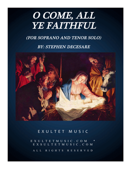 O Come All Ye Faithful (Duet for Soprano and Tenor Solo) image number null