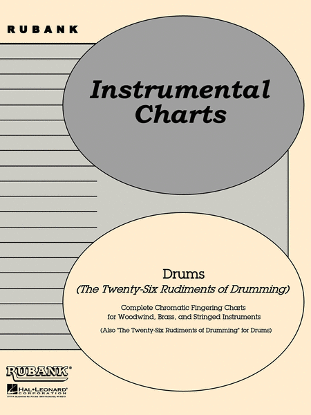 Rubank Instrumental Drum Chart