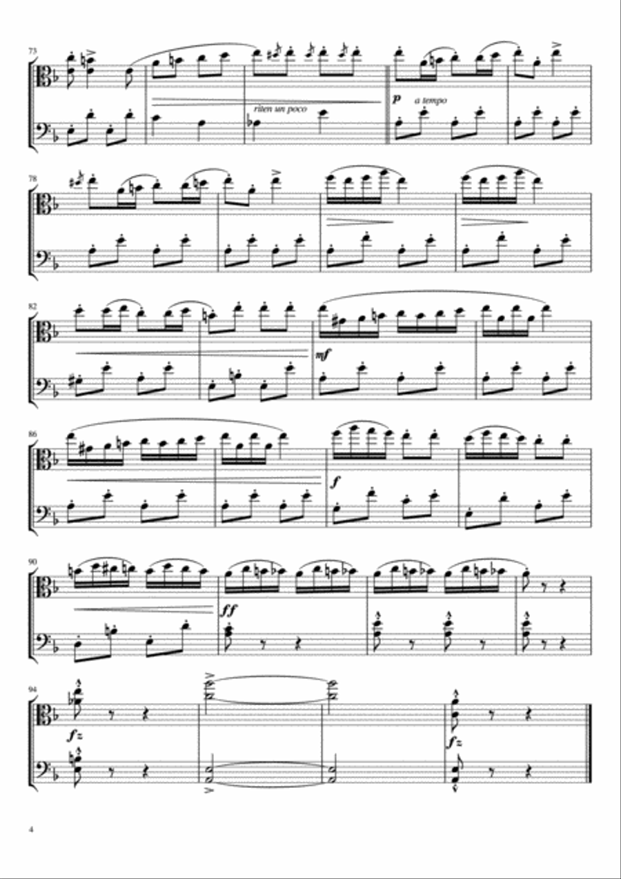 Camp Of The Gypsies Camp Of The Gypsies Set of Parts scores gallery preview page 4