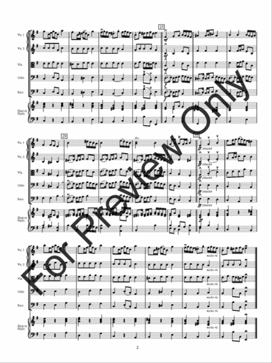 English Suite String Orchestra scores gallery preview page 5