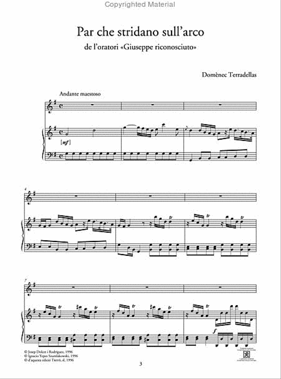 Àries de Giuda Soprano Voice scores gallery preview page 2