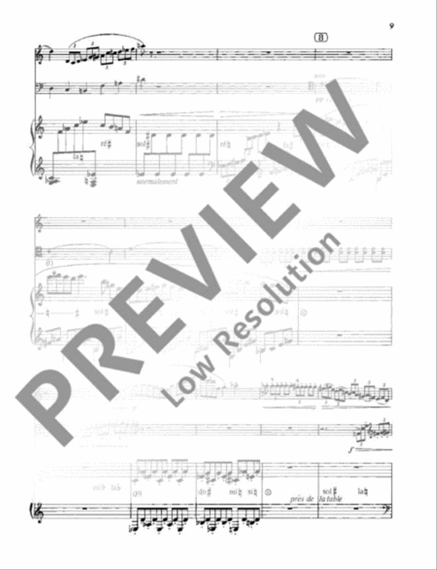 Trio Flute scores gallery preview page 10