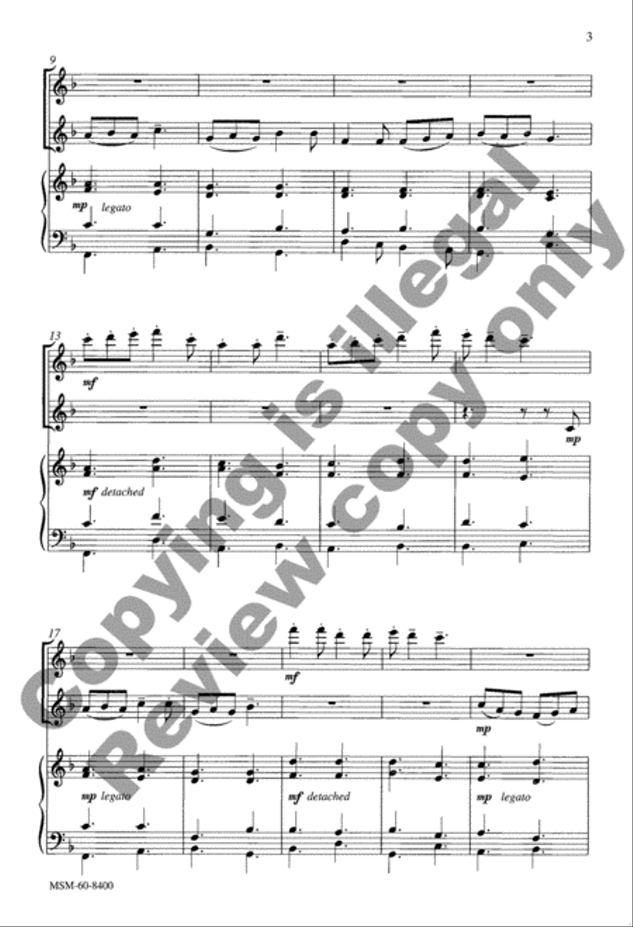 This Child, Lord (Choral Score) 4-Part scores gallery preview page 9