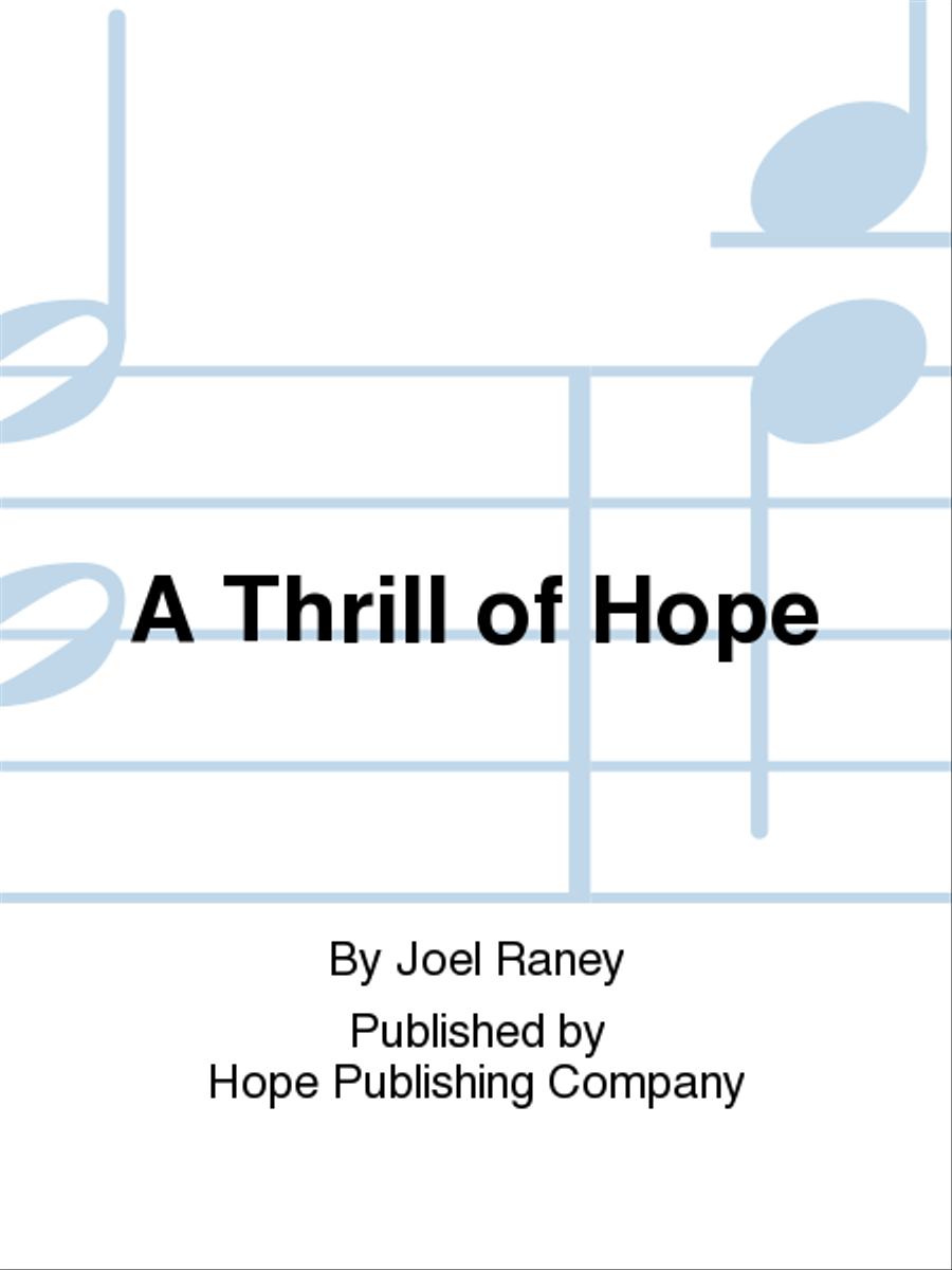 A Thrill of Hope Choir scores gallery preview page 1