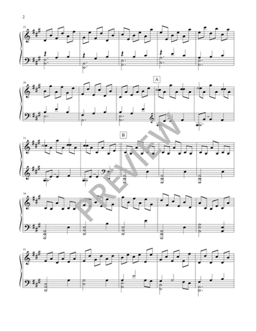Night of Silence - Full Score and Parts Clarinet scores gallery preview page 21