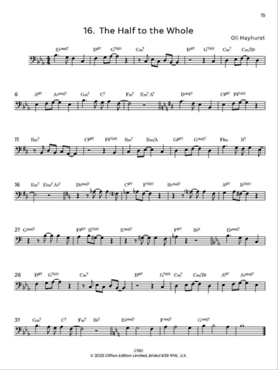 Easy Bass Jazz Double Bass scores gallery preview page 4