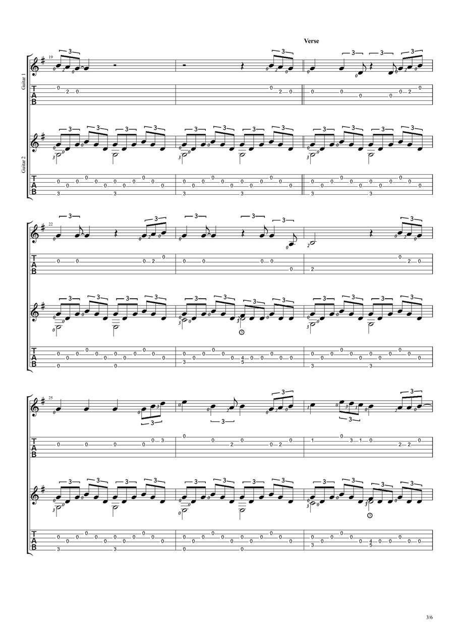 You Are The Reason Acoustic Guitar scores gallery preview page 3
