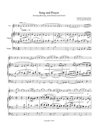 Song and Prayer (from Hansel and Gretel) for Oboe and Organ