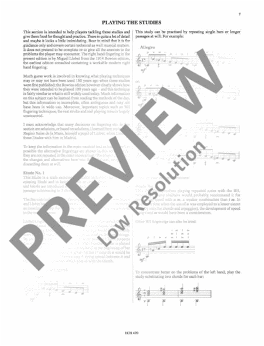 25 Melodic and Progressive Studies Classical Guitar scores gallery preview page 8